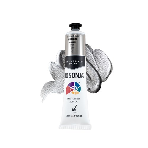 JS Premium Metallic Platinum 75ml with Swatch